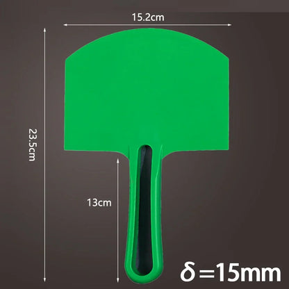 1Pc Curved Bucket Scoop Putty Knife Scraper Spackle Paint for Drywall Finishing Plaster Scraping Decals Patch Construction To