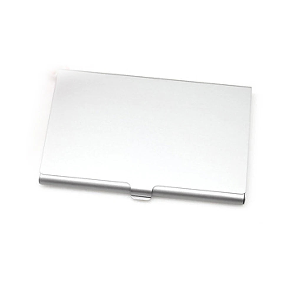Business Card Storage Box Business Card Box Portable Credit Card Box Colored Metal Small Business Card Holder Aluminum Alloy 