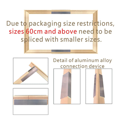 30x40 40x50 50x70 60x90 Canvas Frame Wooden Frames Wooden Photo Oil Painting Canvas Diamond Painting Frames Canvas Wood Wall