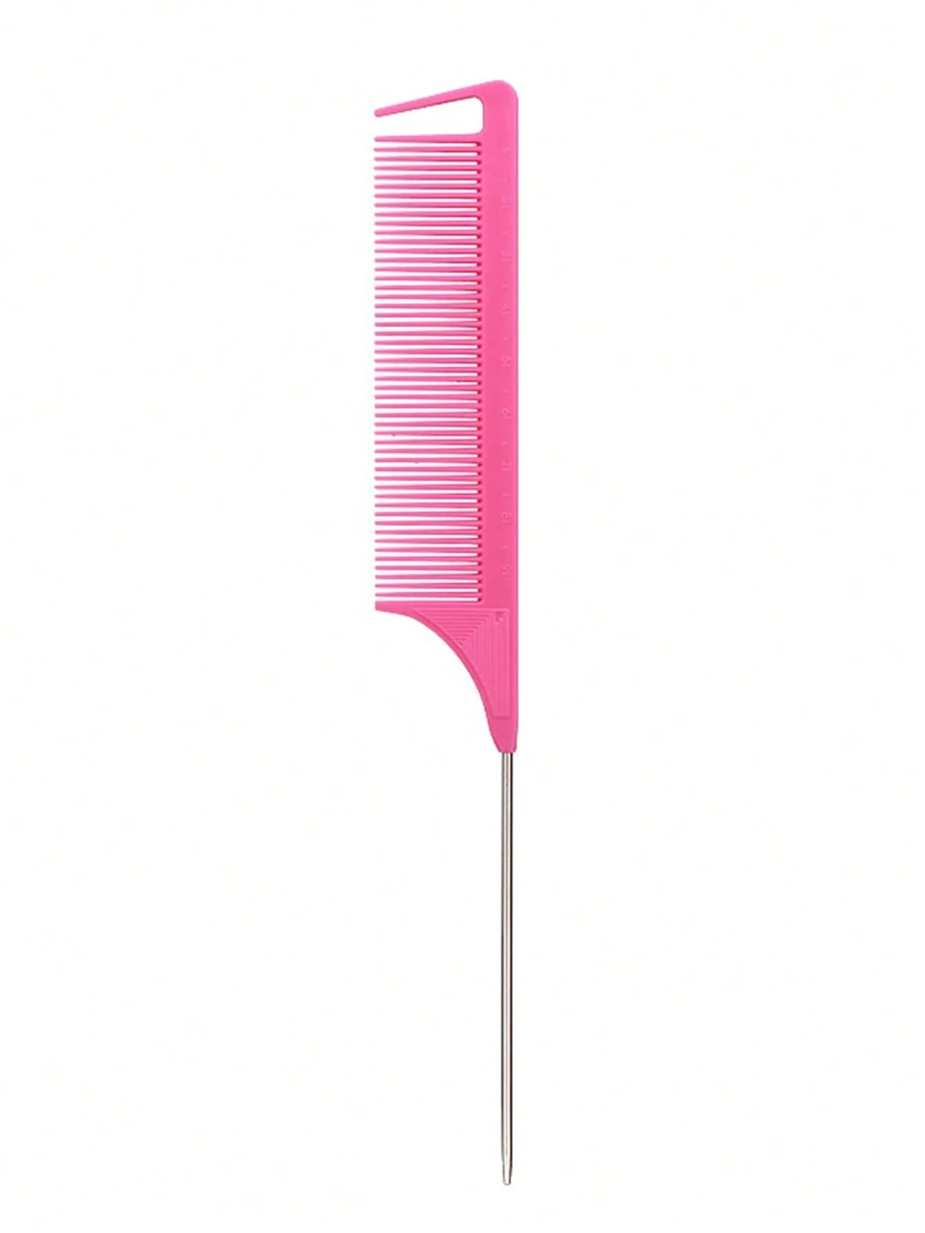stainless steel pointed tail hair, hair comb hair brush salon hair styling tool hair comb, Special for real hair wigs - KeDuD