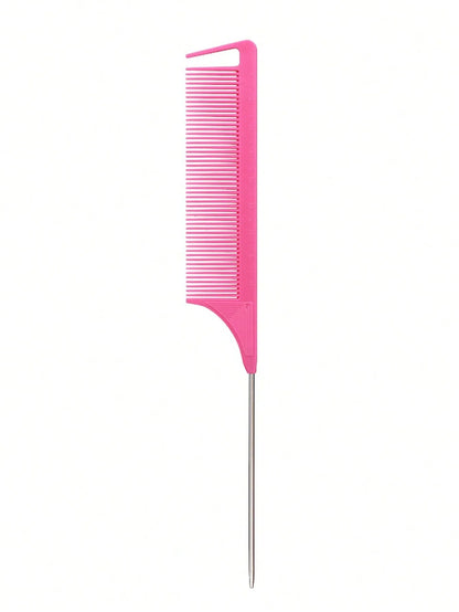 stainless steel pointed tail hair, hair comb hair brush salon hair styling tool hair comb, Special for real hair wigs - KeDuD