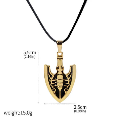 Anime JOJOS BIZARRE ADVENTURE Keychain Kujo Jotaro Arrow Metal Pendant Chain Choker keychain Charm Gifts Cosplay Jewelry