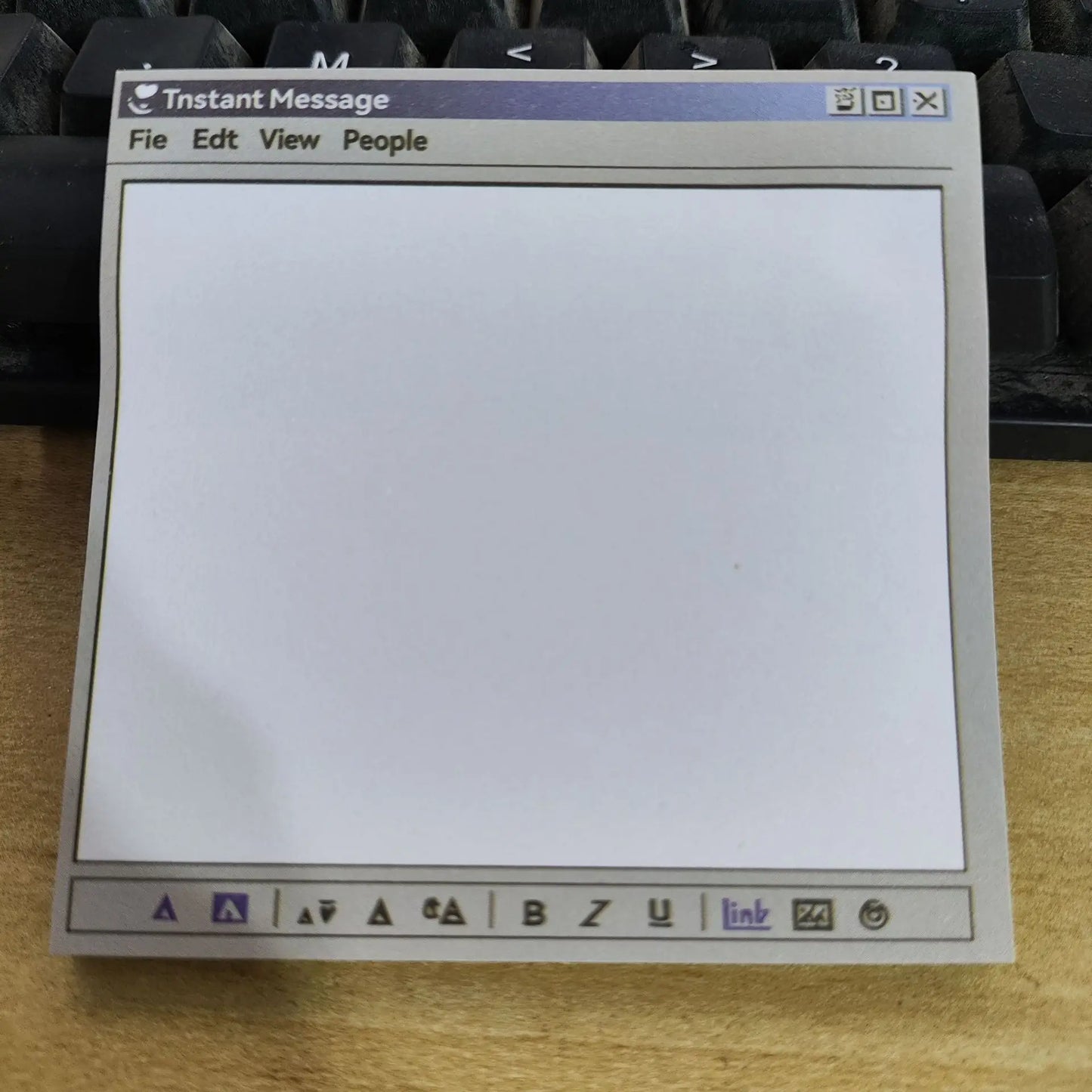 50Pages/book Retro Computer Drawing Tool Pattern Sticky Note Pad，DIY - TN