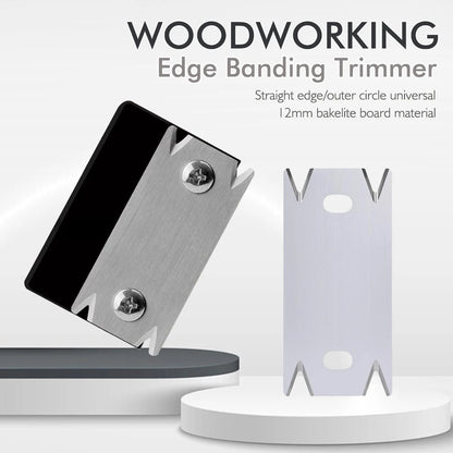 Wood Chamfer Plane Edge Banding Trimmer Veneer Edge Trimmer Burr Scraper for Woodworking
