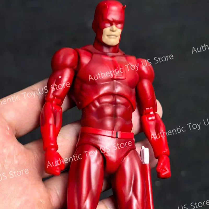 100% Original Ct Toys Daredevil Mafex 223 Comic Version Figure SHF Anime Action Figurine Statue Model Custom Gifts Toys