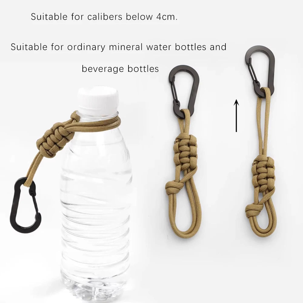 Outdoor Multifunctional Water Bottle Buckle, Kettle Buckle, Umbrella Rope Buckle, Hat Bbuckle, Mineral Water Universal Keycha