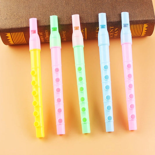 20 Pcs Mini Fun Kids Party Favor Colorful Flute Musical Instrument Toys Birthday Gift Souvenir Piñata Boys Girls Carnival Pri