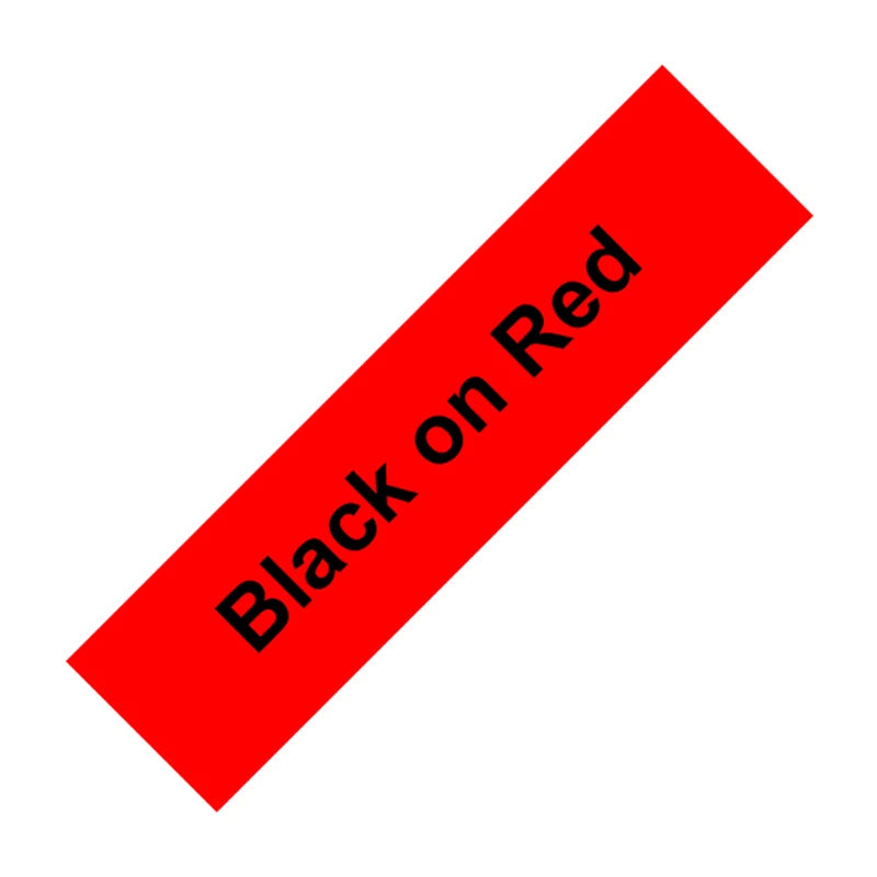 1 piece Replacement Brother Label Ribbon 231 131 431 531 631 731 831 931 Laminated TZ-231 Label Printer 12mm Label Tape - Bla