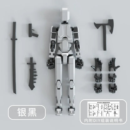 3D Printed Mannequin Action Figures Toys Dummy 13 Shapeshift Robot Multi-Jointed Movable Kids Adults Parent-children Games Gi