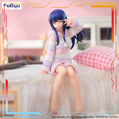 FuRyu Oshi no Ko Kurokawa Akane Hoshino Ai Arima Kana Pre-Painted Noodle Stopper Figure Collectible Toy for Fans Official