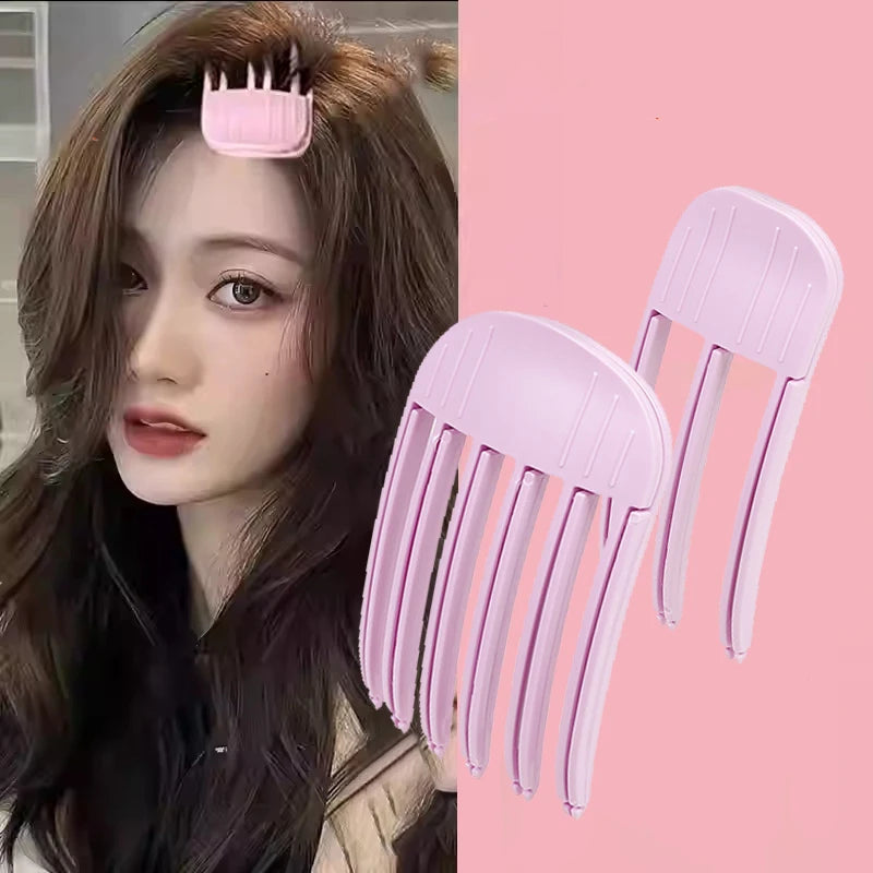 Fluffy Hairpin Curling Bangs Clips Hair Roots Volumizing Hair Clips Women Curling Fixed Shape Clips Fashion Volume Hair Rolle