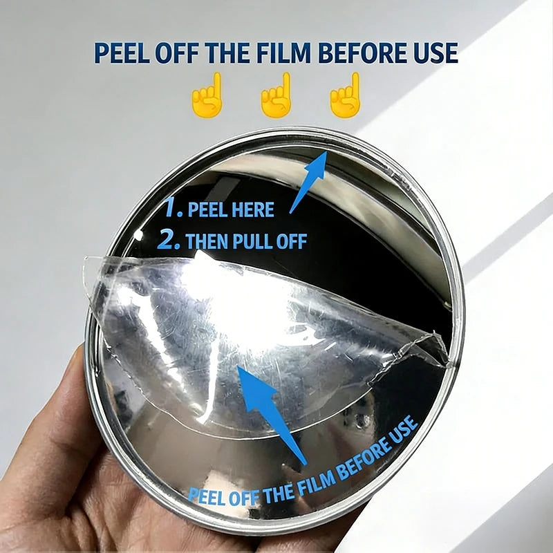 Round Convex Mirror Travel Selfie Photo Props High-definition Mirror Portable Makeup Mirror Handheld Photography Mirrors