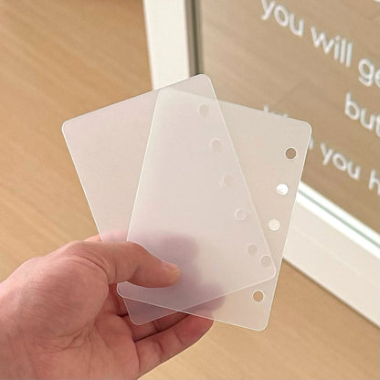 M5 Handbook inner Page 3-inch Card Booklet Loose Page DIY Binder Photocards Collect Book Diary Agenda Planner DIY Cover Album