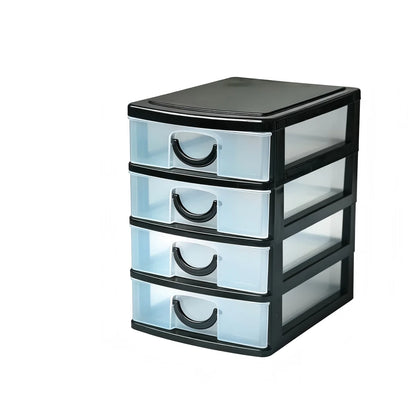 4-Layer Drawer-Style Jewelry Storage Box, Rhinestone Storage Box, Transparent Earring Storage Box - 4CXCTHHei1P