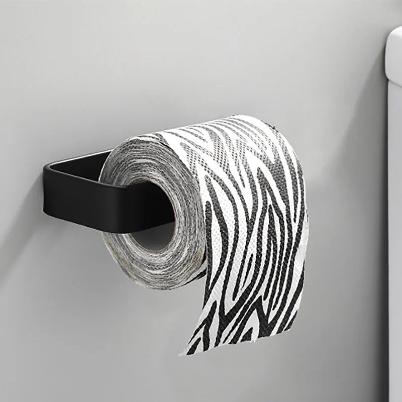 Kitchen Paper Towel Holder Adhesive Tissue Hanger Toilet Roll Paper Dispenser Cabinet Storage Napkin Rack Bathroom Accessorie