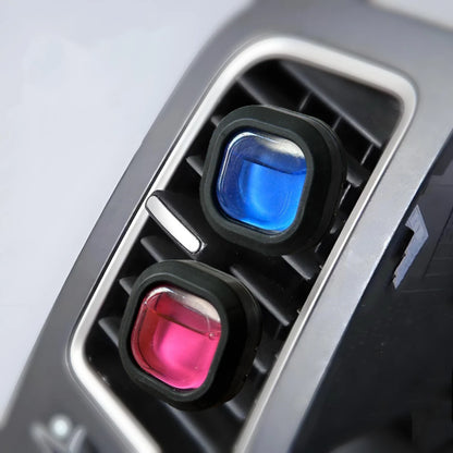 Car Fragrance Auto Air Outlet Aromatherapy Clip with Essential Oil Air Freshener Car Interior Odor Removing Fragrance Perfume