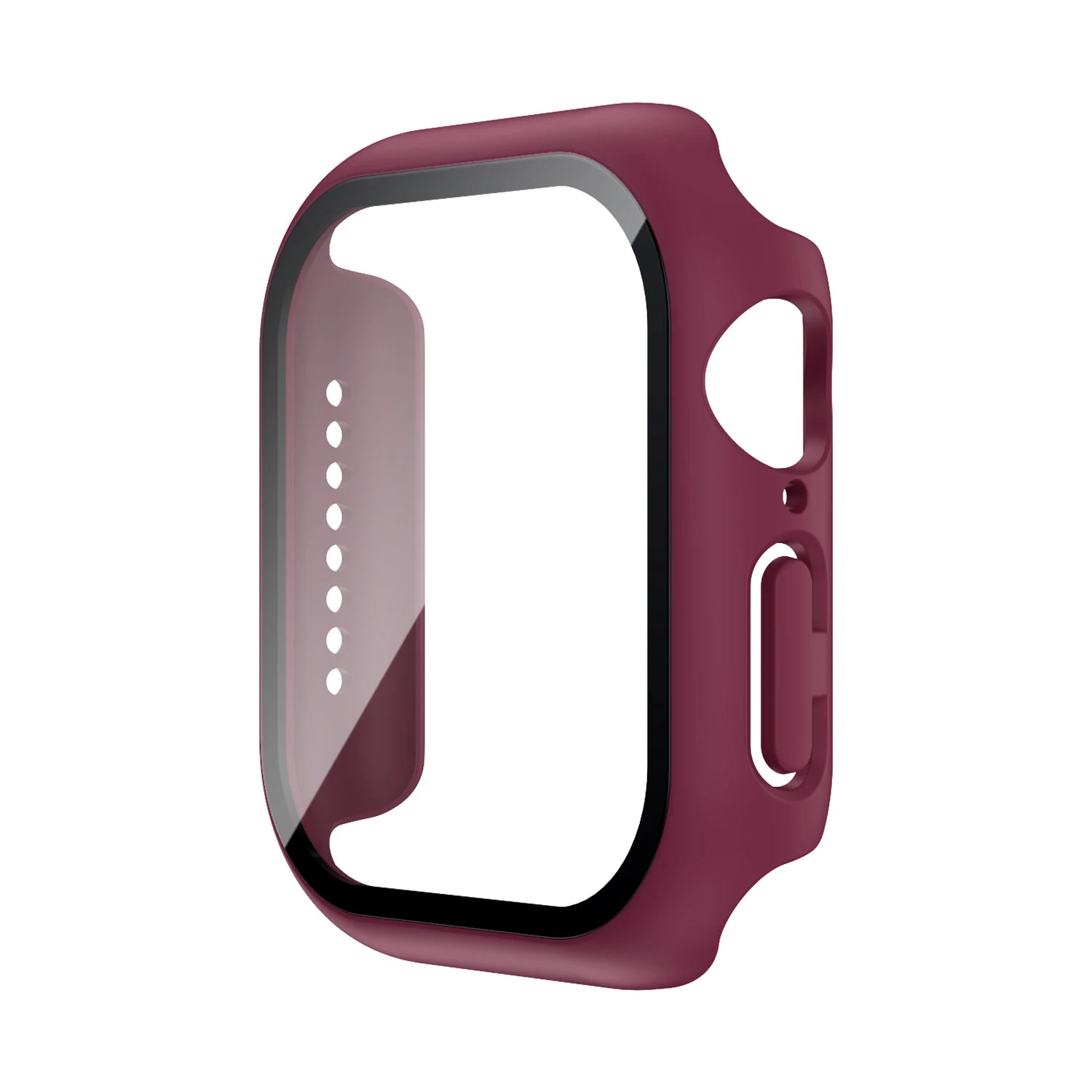 Tempered Glass+Case For Apple Watch 38mm 40mm 41mm 42mm 44mm 45mm 46mm Screen Protector Protective Cover iWatch 10 8 7 9 6 SE