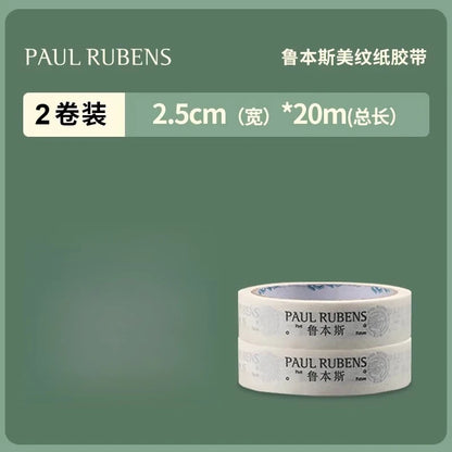 Paul Rubens Watercolor Masking Tape 25mmx20m Sketch Painting Oil Painting Artist Washi Tape Sketch Fixation Sticky Traceless 