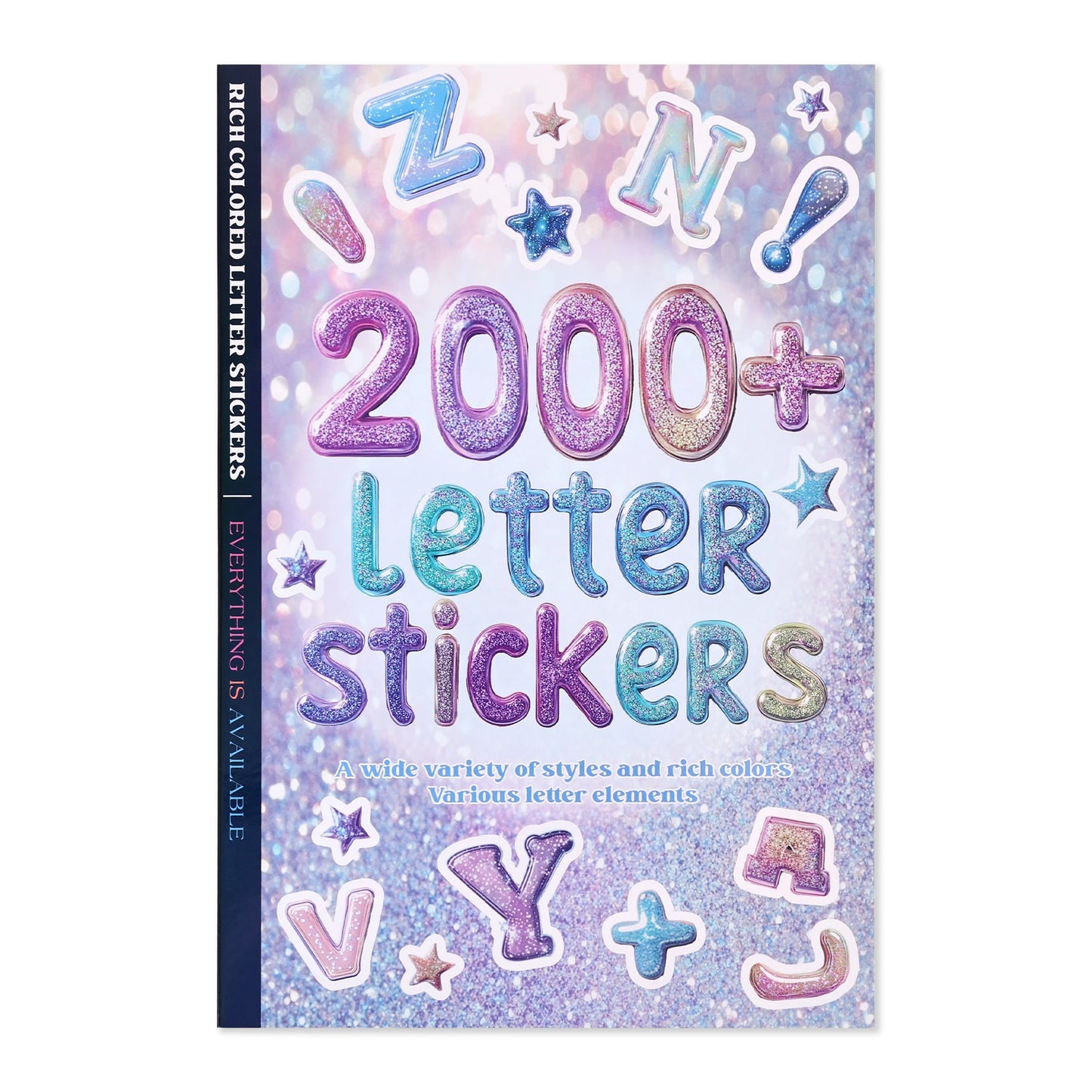2000+ Pcs Alphabet Sticker for Journaling,Fun & Colorful Craft Letter Stickers for Junk Journal, Scrapbooking Supplies, Ideal
