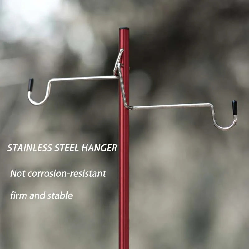 TARKA Camping Lantern Stand Ultralight Table Lamp Hanger Portable Detachable Light Holder Lighting Brackets Tourist Equipment
