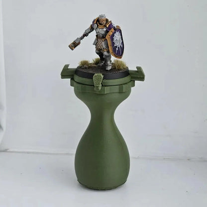 Mini Painting Handle Miniature Holder Tool Artist Model Accessories for Crafting Detailing Building Adults Watercolor Art Mod