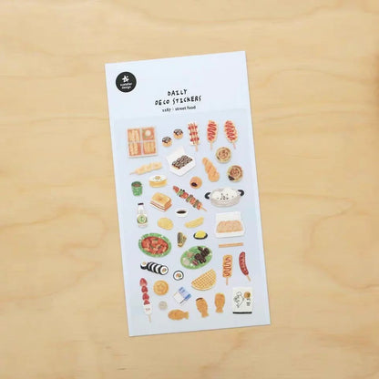 Korean Import Suatelier Baking Bread Cake Desserts Food Stickers Scrapbooking Diy Journal Stationery Sticker Deco School Supp