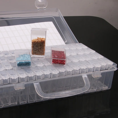 5D DIY Diamond Painting Tools Accessories Storage Box Container Diamond Embroidery Accessories Drill Box Mosaic Container Cas