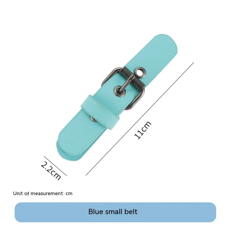 Busy Board Accessories DIY Toy Part Wooden Toys Metal Locks Leather Buckle Montessori Educational Games Intellectual Developm