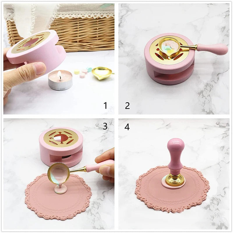 A-Z Seal Kit Sealing Wax for Stamp Head Letter Retro Stamps wax stamp for Wedding Logo for Print Set Wedding Craft Soaps Stam