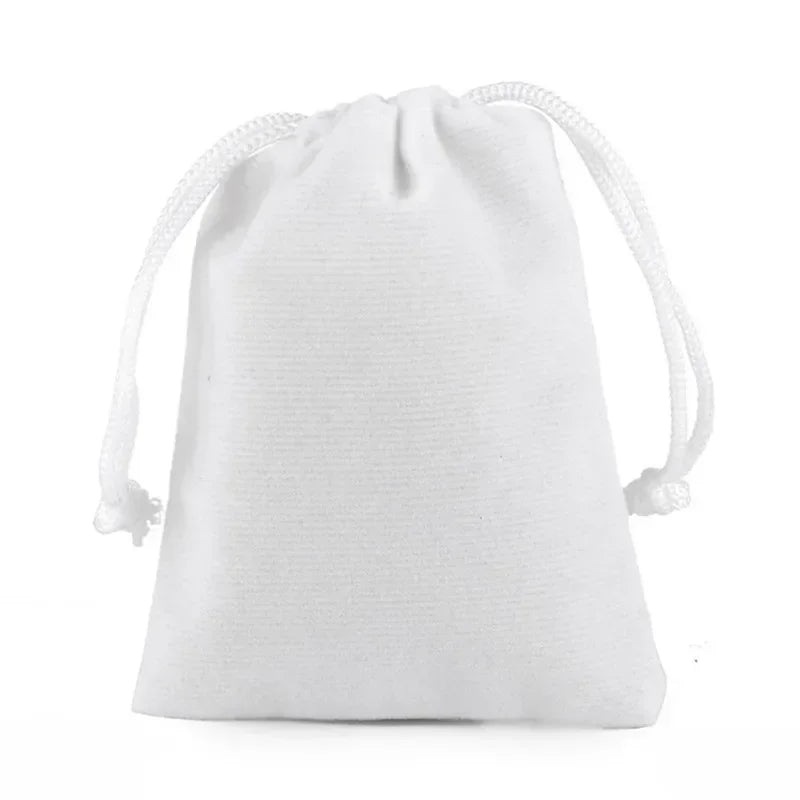 10/5/2PCS Velvet Drawstring Bags Satin Gift Bags Velvet Cloth Jewelry Pouches Wedding Favor Drawstring Bag Christmas Bag 5-5C