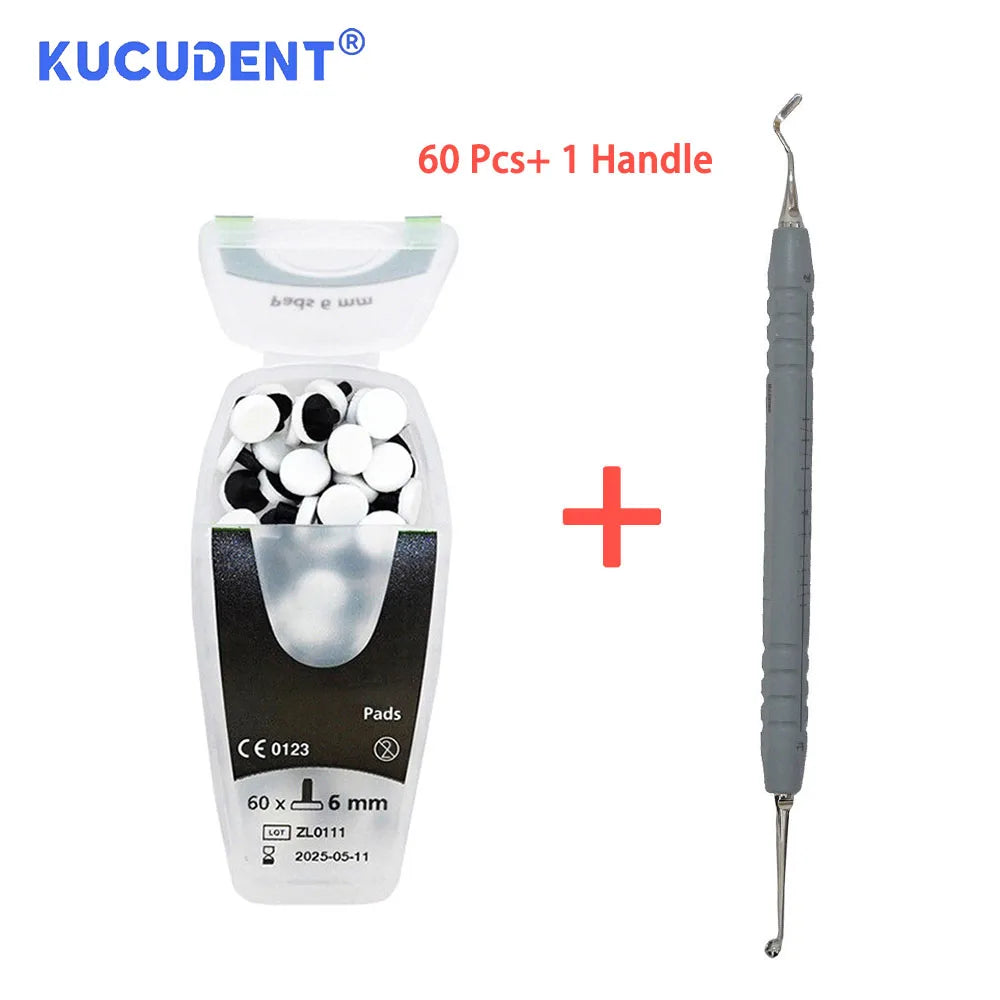 KUCUDENT Dental Resin Filling Kit Molding Spatula Tools Composite Modeling Handle Light Cure Filling Materials Fast Quick - L