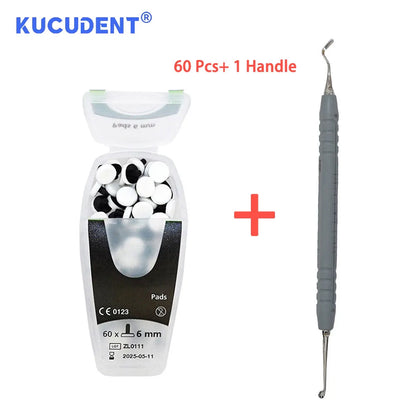 KUCUDENT Dental Resin Filling Kit Molding Spatula Tools Composite Modeling Handle Light Cure Filling Materials Fast Quick - L