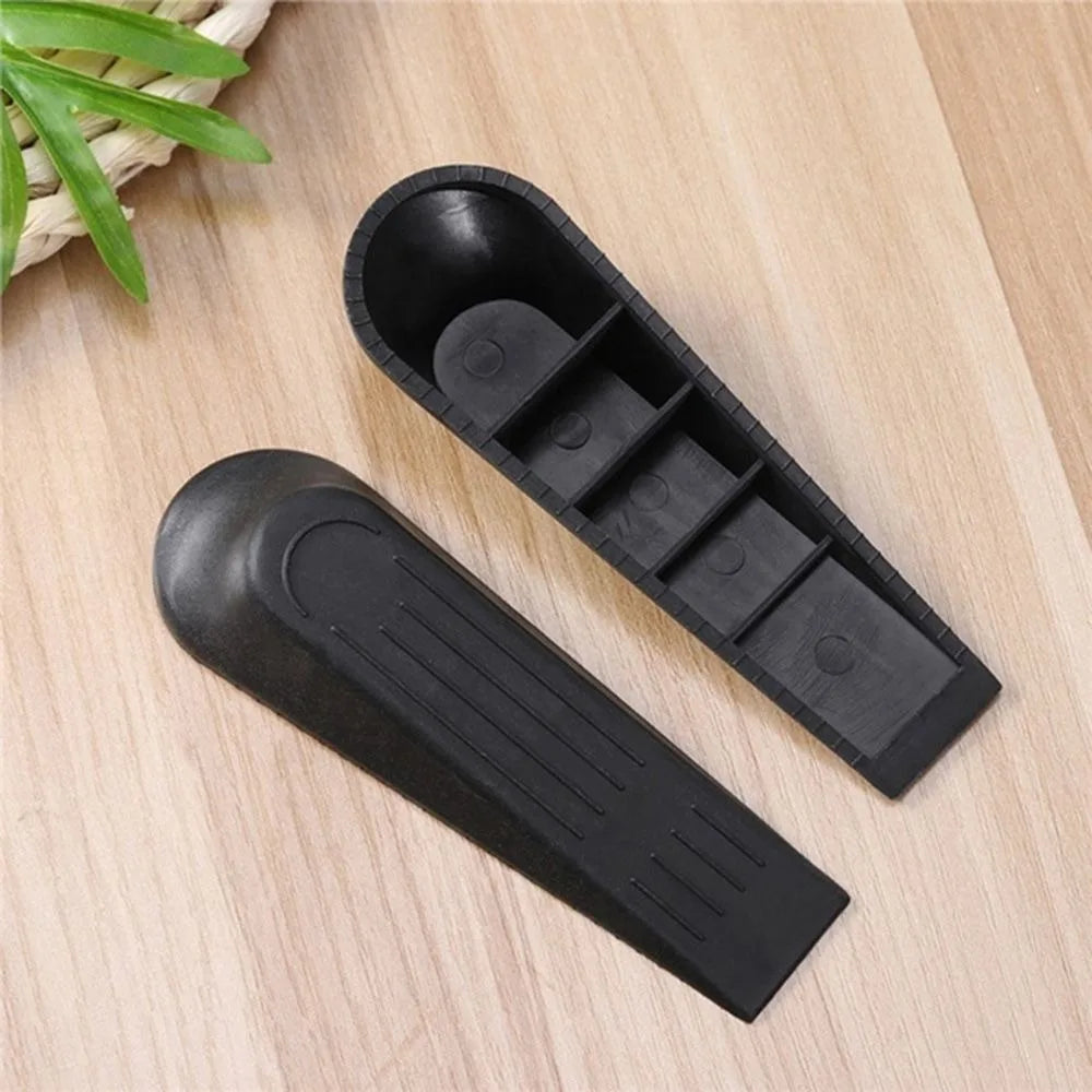 5pcs Set Plastic Door Stop Stoppers Non-Slip Base Durable Heavy Duty Door Stopper Wedge Shape Buffers Door Holder Office Door