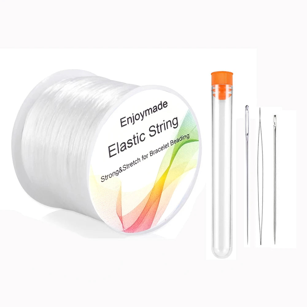 Elastic Bracelet String Cord Stretch Beads For Jewelry Making And Bracelet Necklace Making - TLX05-3Needles