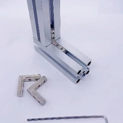 2020 3030 4040 Panel Installation Board Angle Slot Fixing Hardware Door Frame Corner Code Profile Universal Angle Slot Connec