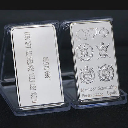 1PCS Various countries Mint 1 Troy Ounce beautiful Various countries Silver Bullion Bar Replica Coins Collection copy gift - 
