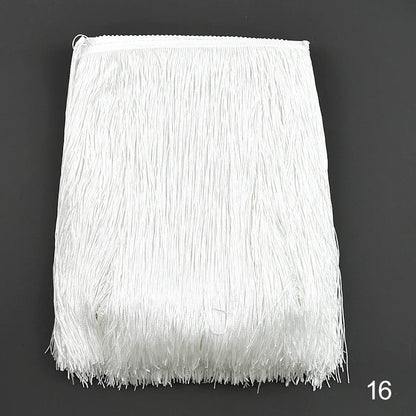 Lace Trim Fringe Tassels 2/5/10M, 30cm Long, For Curtain, Sewing, DIY Accessories - 16 / 30cm-5Yards
