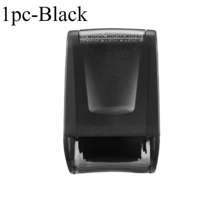 Stamp Roller Anti-Theft Protection ID Seal Smear Privacy Confidential Data Guard Information Data Identity Address Blocker - 