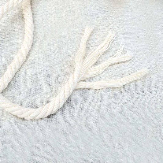 Macrame Cord 1/2/3/4/5/6/8/10/12mm Natural Cotton Cord Twisted Macrame Rope String DIY Craft Knitting Making Plant Hangers