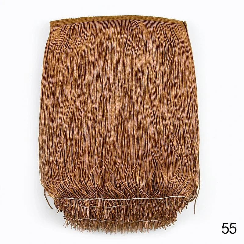 Lace Trim Fringe Tassels 2/5/10M, 30cm Long, For Curtain, Sewing, DIY Accessories - 55 / 30cm-2Yards