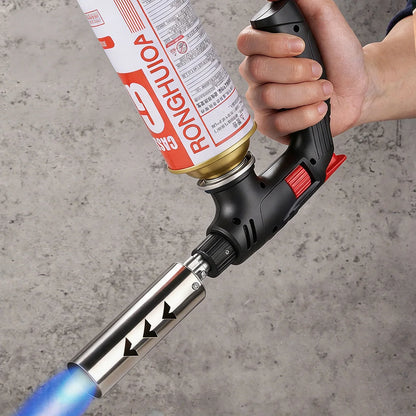 Extended Butane Torch Long Tube Gas Blow Torch For Outdoor Camping BBQ Soldering Welding Kitchen Cooking Hand Tool