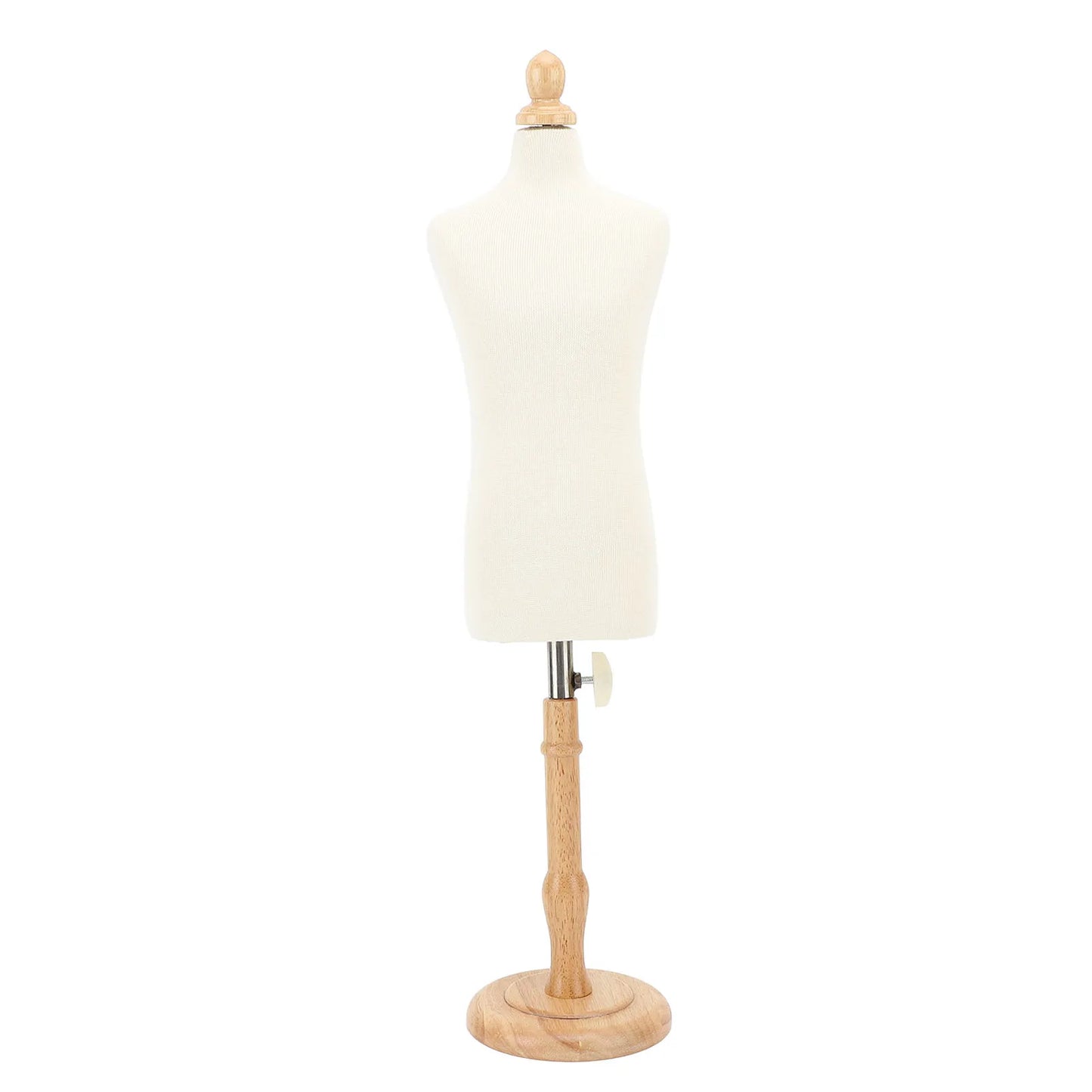 Manikin Torso Elegant Easy Assembly Dress Mannequin Fixable Male Body with Stand for Design