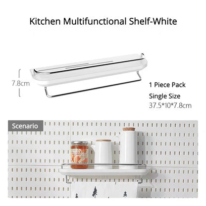 Diy Organizer Pegboard Accessories Pegboard Wall Organizer Panel Shelves For Gamer Room,bathroom,tool house,kitchen Storage R