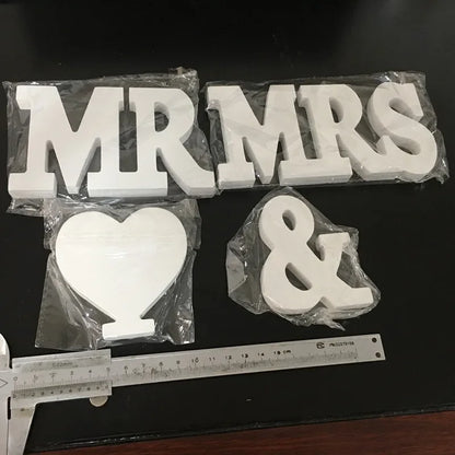DIY Home Decor Wooden Letters Alphabet Word Bridal Wedding Party Home Decor Nautical Decor Supplies Ornaments Wholesale