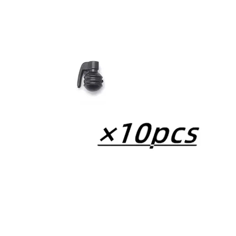 Military Weapons Figures Mini Accessories Light Machine Guns MOC Soldiers Army Brinquedos No Playmobil Building Block Boy Toy