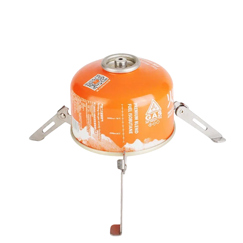 Outdoor Gas Cylinder Holder Camping Foldable Burner Holder Stove Tool Bottle Holder Gas Cylinder Tripod Outdoor Picnic Tool