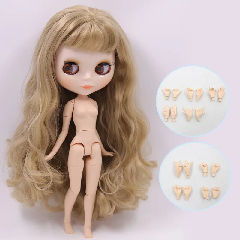 ICY DBS Blyth Doll White Skin Joint Body 1/6 BJD Special Price OB24 Toy Gift - doll hand ab J