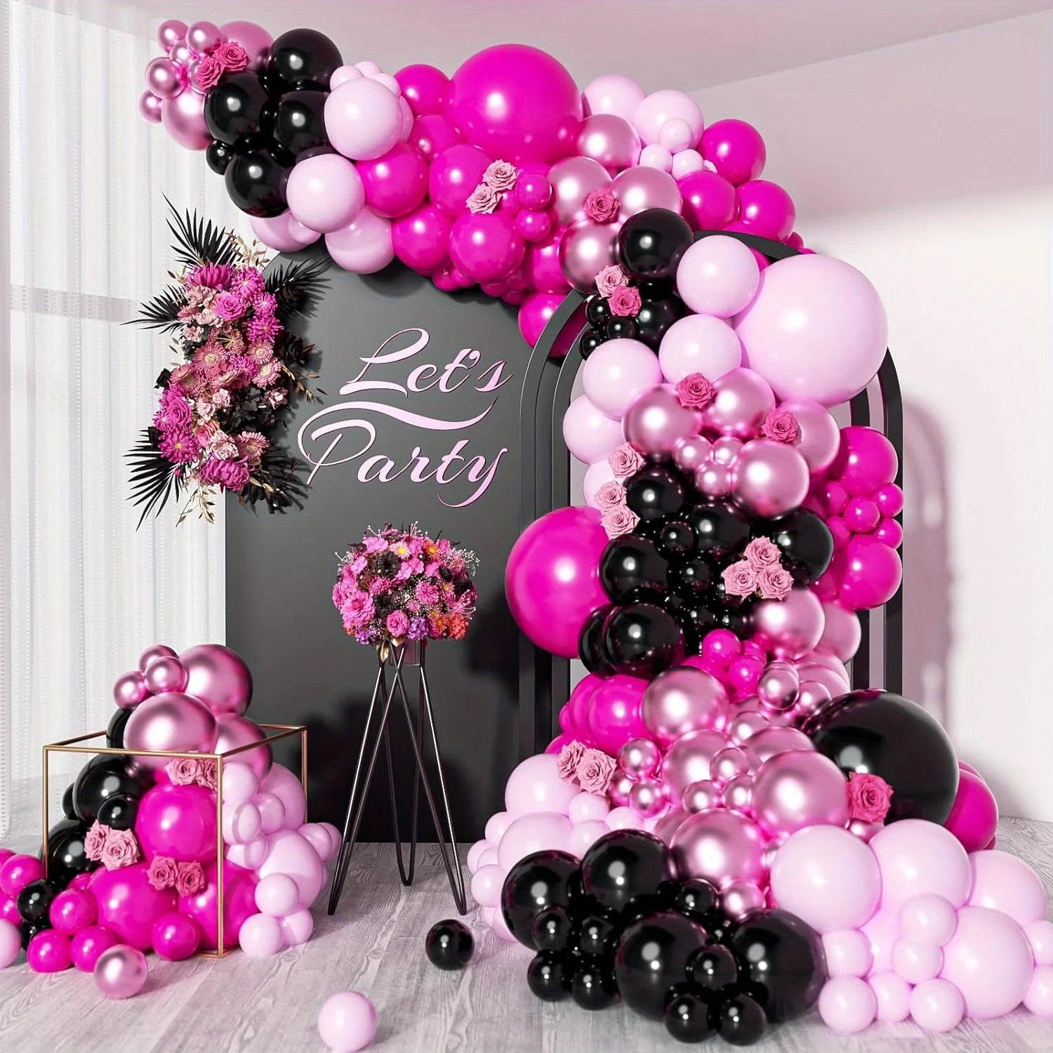 113PCS Balloon Garland Arch Set Wedding Birthday Party Anniversary Decoration Indoor and Outdoor Decoration