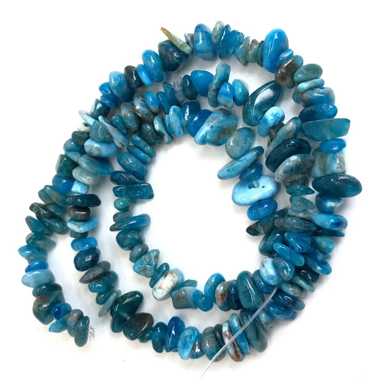 Natural Stone Chips Beads 5-8mm Irregular Gravel Crystal Quartz For Jewelry Making Freeform Beads Diy Necklace Bracelet 15'' 