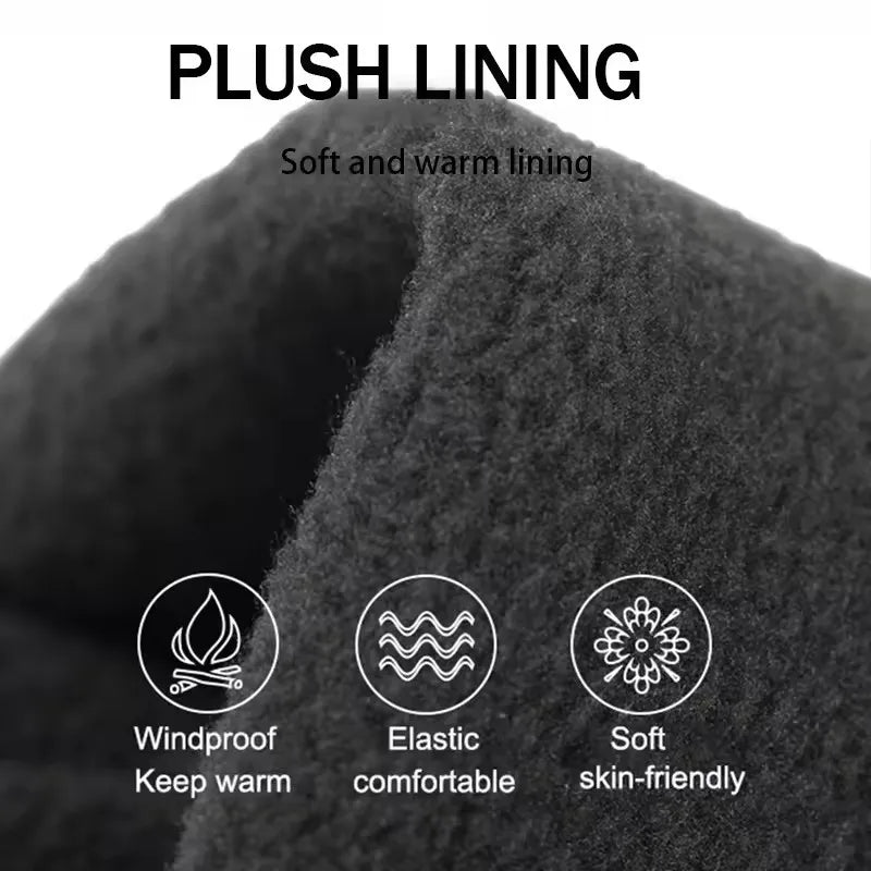 Winter Warm Gloves Touch Screen Windproof Non Slip Cold-proof Cycling Gloves Outdoor Men's Women's Running Hiking Skiing Glov